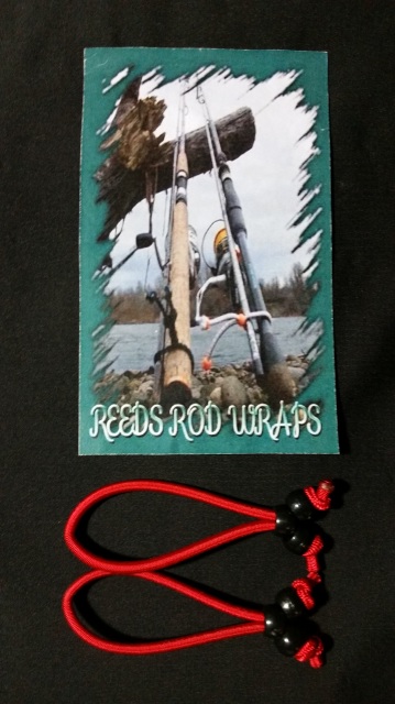 642014-25238 - Large Imperial Red Reeds Rod Wraps 