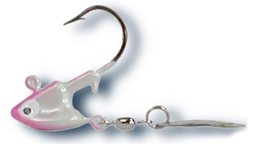 54879 - Pearl & Pink 1/4 oz SS Original Flasher 5 Pack