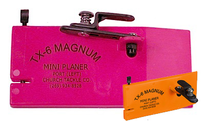 783525-30501 - Church Tackle Co. TX-6 Magnum Mini Planer. PORT (Left)
